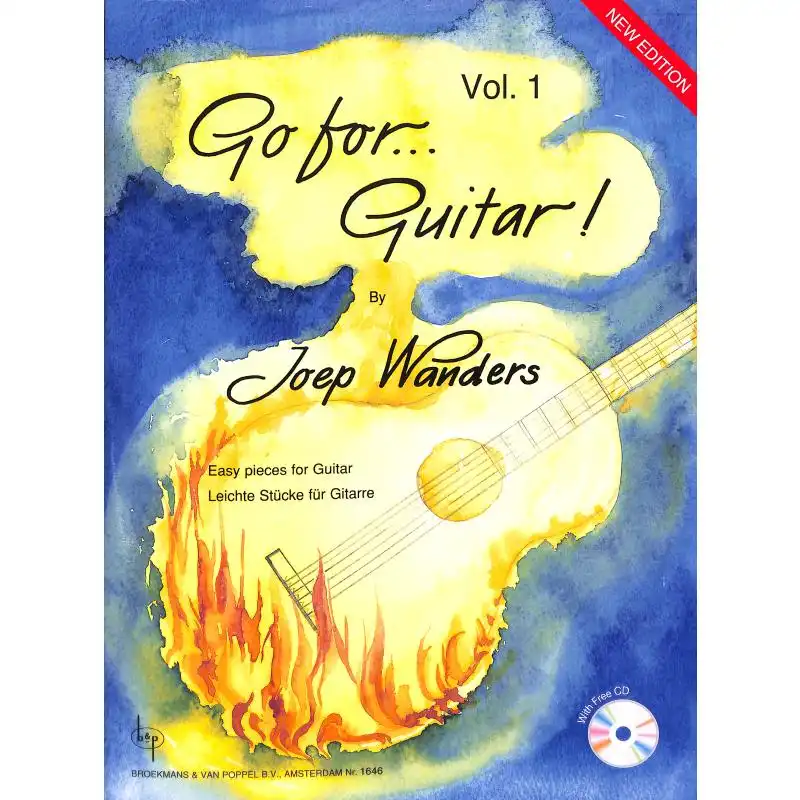 Go for guitar Vol.1 - Easy Pieces for Guitar - Leichte Stücke für Gitarre         